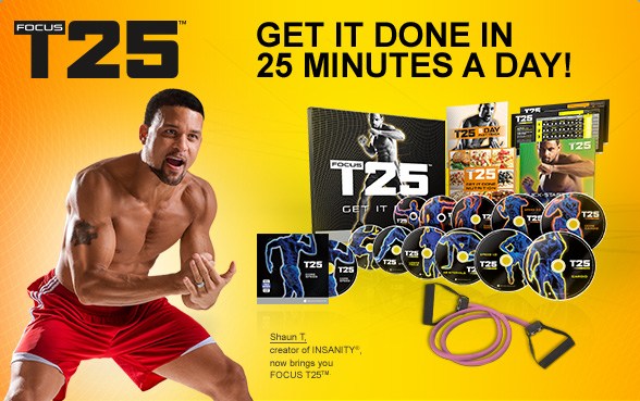 Focus T25 workout package