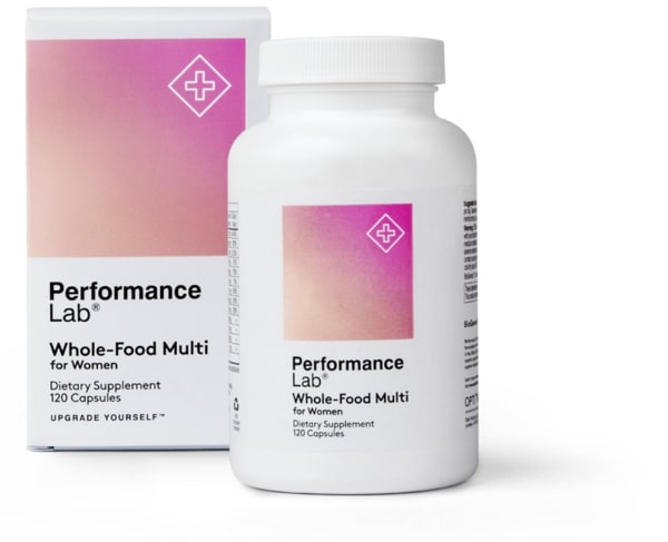 Performance labs whole-food multi for women