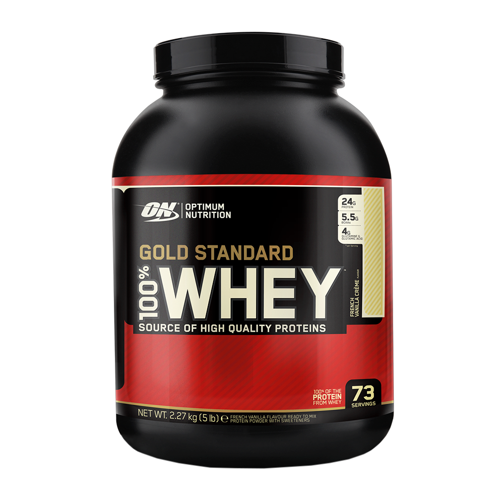 Image showing Gold Standard Whey protein supplement for women 